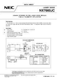 Datasheet NX8563LB производства NEC